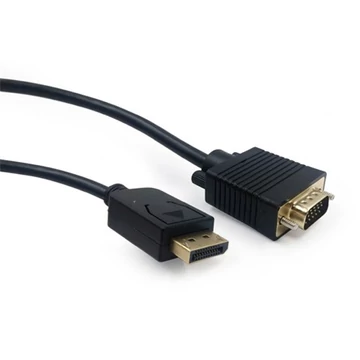 Gembird Displayport -> VGA M / M video jelkábel 1.8m fekete