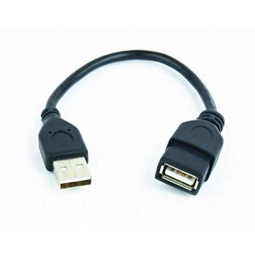 Gembird USB A M / F adatkábel hosszabbító 0.15m fekete