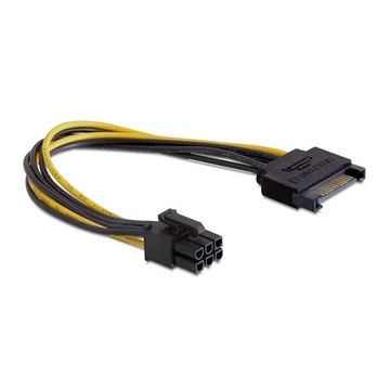 Delock SATA Power -> Power 6pin PCI-E M / F adapter