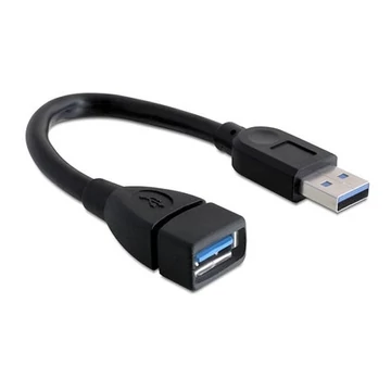Delock USB 3.0 A M / F adatkábel 0.15m