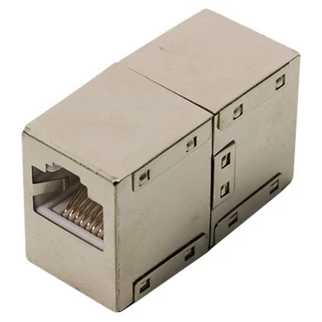 LogiLink RJ45 CAT5e UTP F / F toldó fém lengő