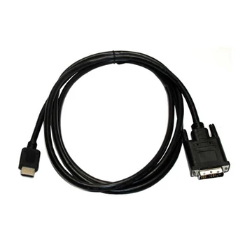 OEM DVI-D -> HDMI M / M video jelkábel 5m fekete