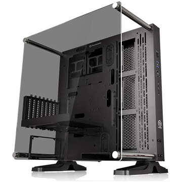 Thermaltake Core P3 Tempered Glass Edition táp nélküli ablakos ATX számítógépház fekete