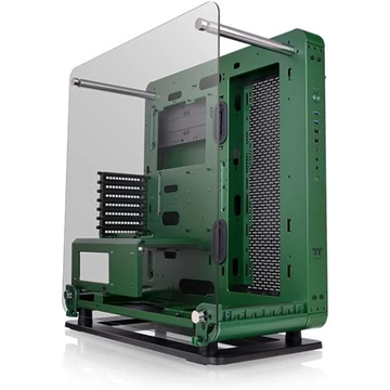 Thermaltake Core P6 TG táp nélküli ablakos ATX számítógépház zöld