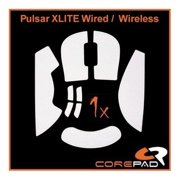 Corepad Grips Mouse Rubber Sticker #721 - Pulsar Xlire Wired/ Wireless white