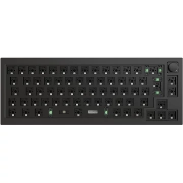 Keychron Q2 Swappable RGB Backlight Knob ISO - Barebone - Black