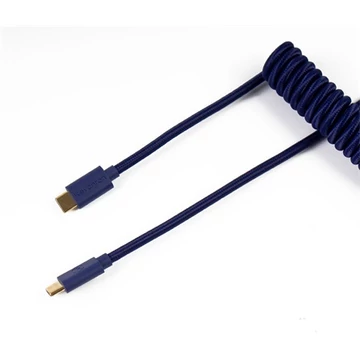 Keychron Coiled Type-C Cable -Blue