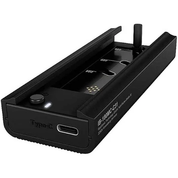Raidsonic ICY BOX IB-180MC-C31 M.2 NVMe & SATA Docking USB3.2 Gen2 Type-C / Type-A aluminium, black