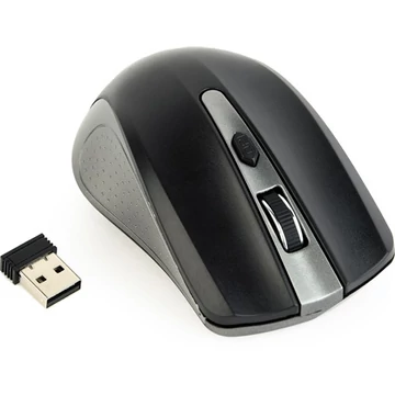 Gembird MUSW-4B-04-GB vezeték nélküli optikai egér fekete-szürke