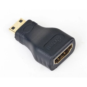 Gembird HDMI mini C -> HDMI M / F adapter fekete