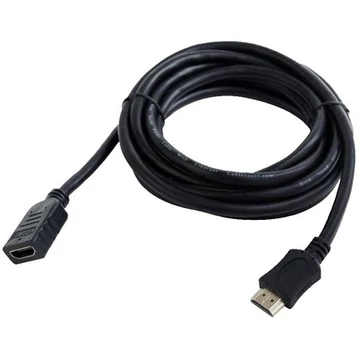 Gembird HDMI 1.4 M / F video jelkábel hosszabbító 4.5m fekete