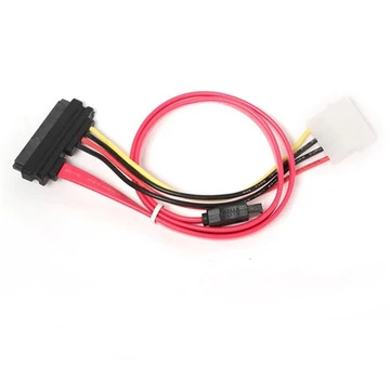 Gembird SATA -> SATA All-in-One F / F adatkábel 0.35m piros