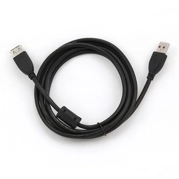 Gembird USB A M / F adatkábel 1.8m premium fekete