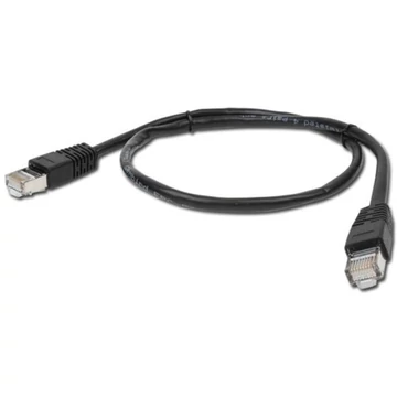 Gembird RJ45 CAT5e UTP - RJ45 CAT5e UTP M / M adatkábel 0.25m fekete