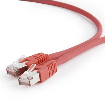 Gembird RJ45 CAT6A SFTP - RJ45 CAT6A SFTP M / M adatkábel 3m piros LSZH