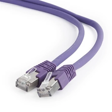 Gembird RJ45 CAT6A SFTP - RJ45 CAT6A SFTP M / M adatkábel 5m lila LSZH