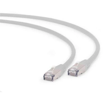 Gembird RJ45 CAT6A FTP M / M adatkábel 0.5m szürke LSZH