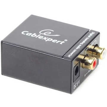 Gembird RCA (Digital Coax) Toslink Standard -> 2db RCA F / F adapter