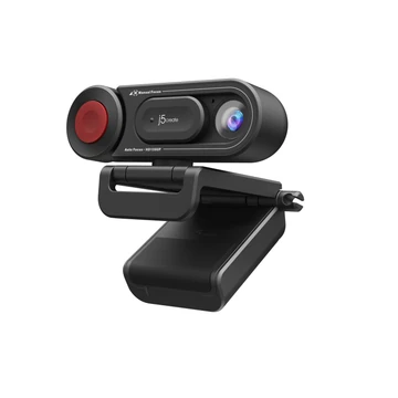 HD WEBCAM WITH AUTO MANUAL FOCUS SWITCH BLACK