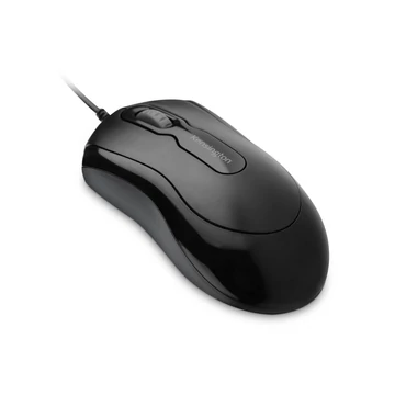 A Kensington Mouse-in-a-Box® USB megbízható optikai egér teljesítményt nyújt vonzó áron. Kétkezes kialakítás a jobb- és balkezes felhasználók számára, a kényelem érdekében kontúros formával. Plug & Play telepítést kínál 1,8 m-es USB vezetékes csatlakozáss