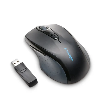 A Pro Fit ™ vezeték nélküli, teljes méretű egér hatékonyságot és kényelmet biztosít a felhasználók számára a mindennapos használat során. A jobbkezes, ergonomikus formatervezésnek köszönhetően ideális hosszú távú használathoz. A görgető és navigációs gomb
