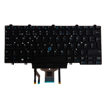N/B KBD LAT 5540 NORWEGIAN LAYOUT 100 KEYS BACKLIT