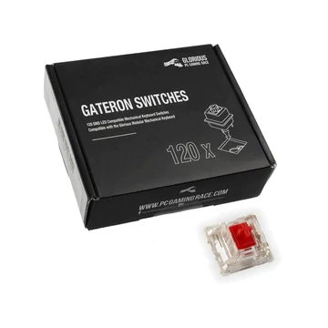 Billentyűzet kiegészítő Glorious PC Gaming Race Gateron Red Switch (120db)