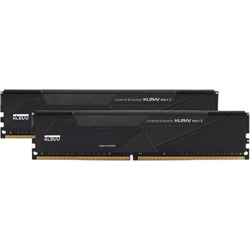 KLEVV BOLT X 32GB 3200MT / s DDR4 memória CL16 Kit of 2 fekete