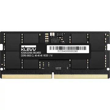 KLEVV 16GB 5600MT / s DDR5 - SODIMM memória CL46 OEM