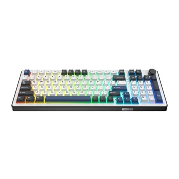 The G-Lab Gamer Billentyűzet - KEYZ ELITE 400 HE BW / US (RGB, cserélhető Mágneses switch, 8000Hz, USB, angol)