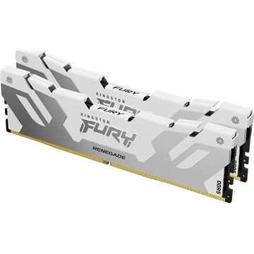 Kingston FURY Renegade 64GB 6400MT / s DDR5 memória CL32 Kit of 2 fehér