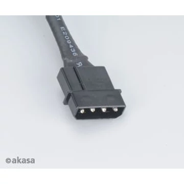 Kábel Táp Átalakító Akasa Molex (Female) - Molex (Male) 30cm