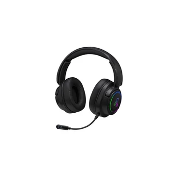 The G-Lab Vezeték nélküli Fejhallgató - KORP IRIDIUM (2,4Ghz, USB-C, Bluetooth, mikrofon, hangerőszabályzó, fekete)