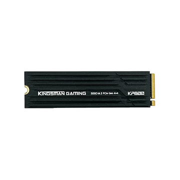 Kingsman SSD 1TB - KP800 (3D TLC DRAM, M.2 PCIe Gen 4x4, NVMe 1.4, r:7500 MB / s, w:6500 MB / s, PS5 Ready) Hűtőbordás