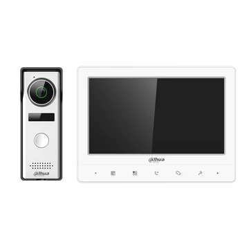 Dahua Analóg video kaputelefon szett 4 vezetékes - KTA02 (VTH1020J + VTO1000J)