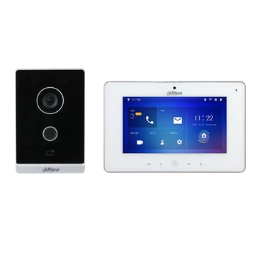 Dahua IP video kaputelefon szett - KTW01 (Wi-Fi / VTO2211G-WP + VTH5221DW-S2)