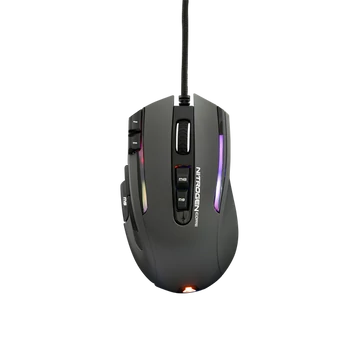 The G-Lab Gamer Egér - KULT NITRO CORE (10000 DPI, 11 gomb, makro, 1,8m kábel, RGB LED, fekete)