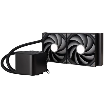 TRYX PANORAMA AIO CPU hűtő + AMOLED kijelző- 280 mm, fekete