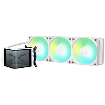 TRYX PANORAMA SE AIO CPU hűtő, ARGB - 360 mm, fehér