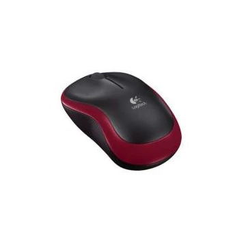 Egér Logitech M185 Optikai Wireless Piros