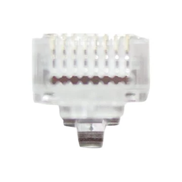 GEMBIRD LC-PTF-01/100 Gembird Universal pass-through modular FTP plug 8P8C,100pcs, solid and stranded