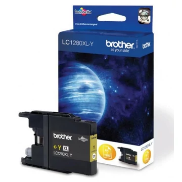Brother LC1280XLY Tintapatron Yellow 13,3 ml 1.200 oldal kapacitás Brother