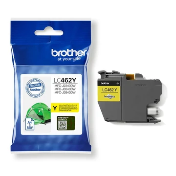 Brother LC462Y Tintapatron Yellow 7,2 ml 550 oldal kapacitás Brother
