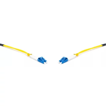 LinkEasy LCU-LCU-SM-1M-D Duplex optikai patch kábel 4x LC/UPC csatlakozóval 3mm duplex core 9/125 LSZH 1m