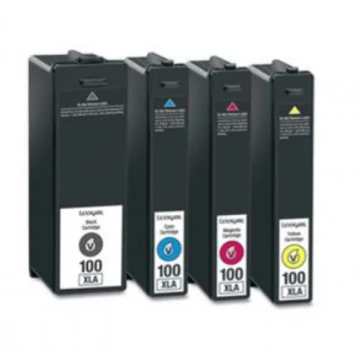 Utángyártott LEXMARK Vizix Tintapatron Cyan 100XL IK IK
