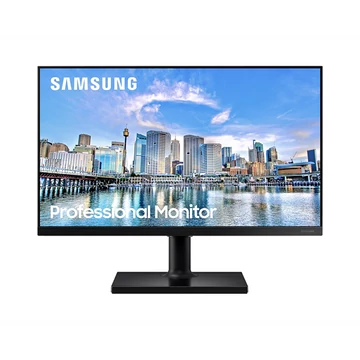SAMSUNG IPS monitor 24" T45F, 1920x1080, 16:9, 250cd / m2, 5ms, 2xHDMI / DisplayPort / 2xUSB, Pivot, hangszóró