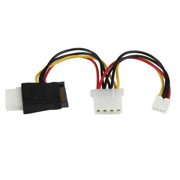 LP4 TO SATA POWER ADAPTER WITH FLOPPY POWER