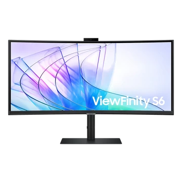 Samsung LS34C652VAUXEN 34"ViewFinity S6 S65VC monitor Ívelt, WQHD, hangszóró