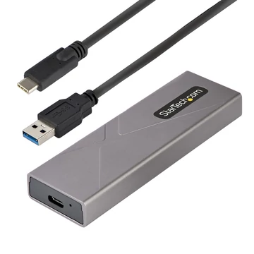 USB PCIE/SATA M.2 ENCLOSURE M.2 SATA SSD ENCLOSURE TOOLFREE