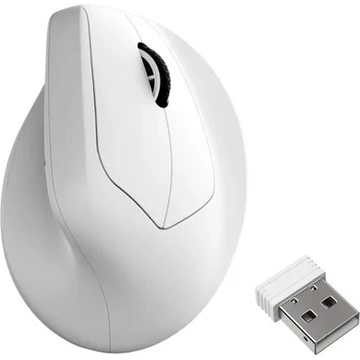 Keychron Keychron M5 Wireless Ergonomic Mouse, fehér